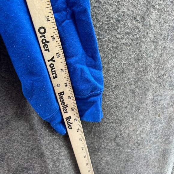 World Series 2016 Hoodie Mens XL Blue Pullover Champions Chicago Cubs Pullover - Picture 4 of 11